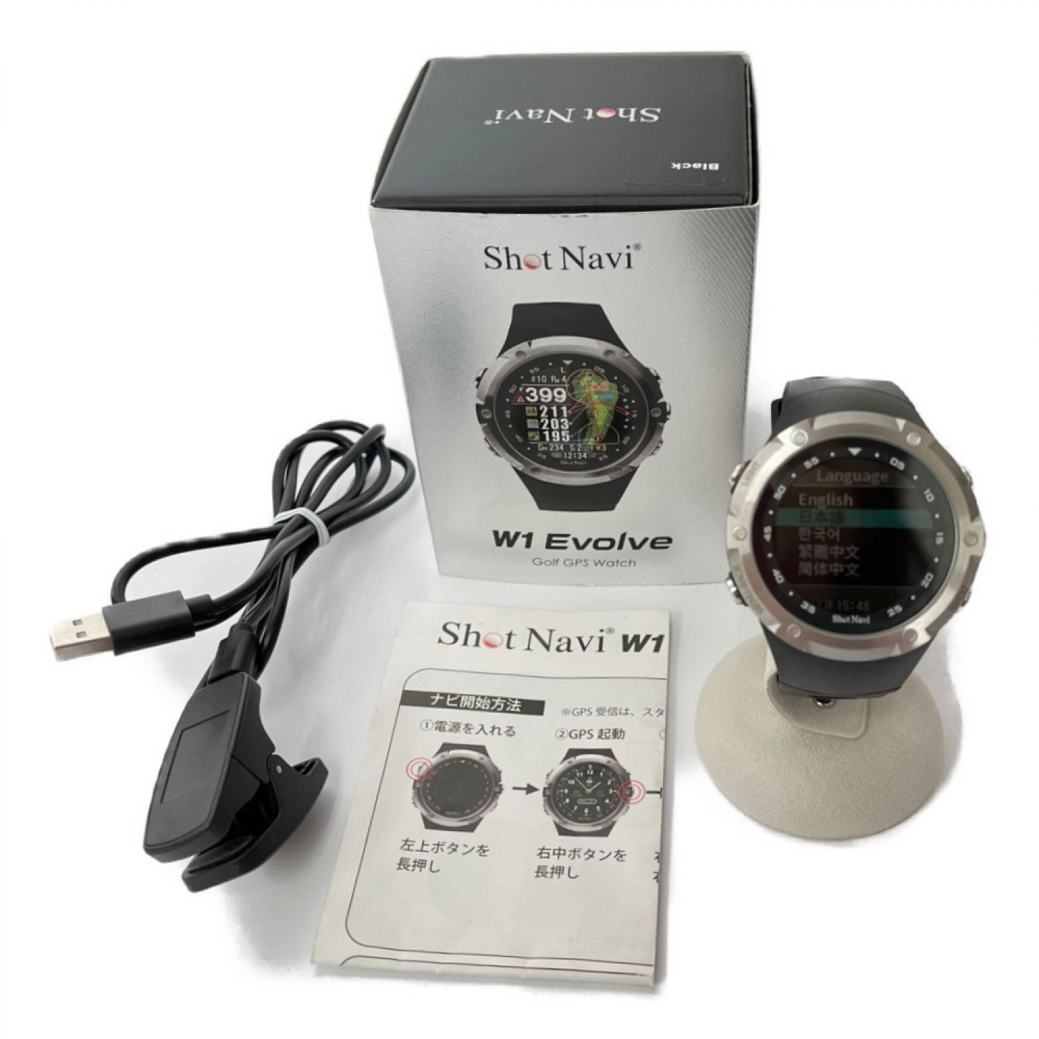W1 Evolve/Golf GPS Watch【新品未使用品】-