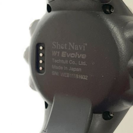  ShotNavi ゴルフGPウォッチ　ショットナビ  W1 Evolve ブラック