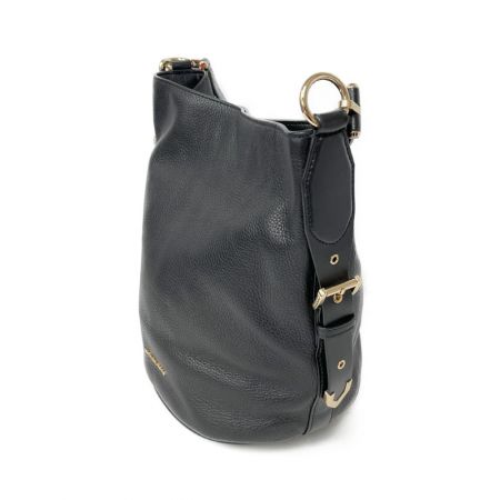  MICHAEL KORS マイケルコース フリンジ付き　バケツ型ショルダーバッグ 30S9GOKM2L ブラック