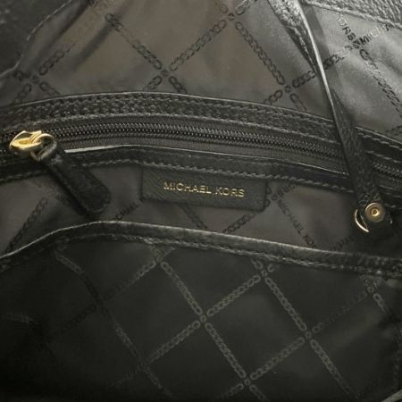  MICHAEL KORS マイケルコース フリンジ付き　バケツ型ショルダーバッグ 30S9GOKM2L ブラック