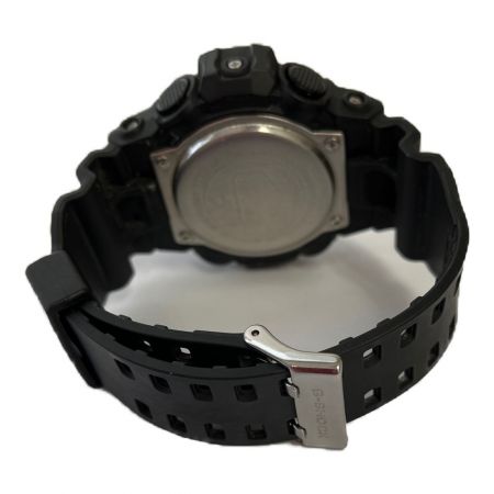  CASIO カシオ デジアナウォッチ　腕時計 GA-710 ブラック x シルバー