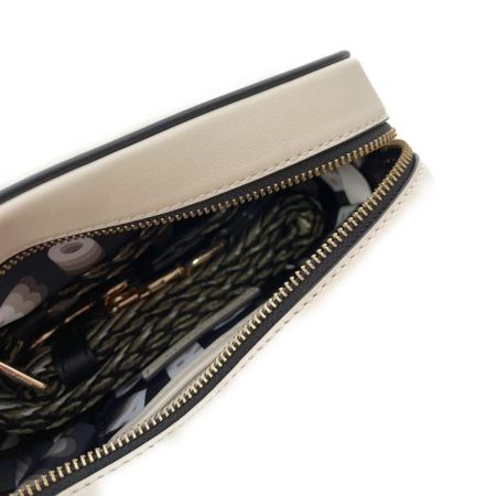  MARC JACOBS マークジェイコブス サークルロゴ　ミニショルダーバッグ H101L01PF21  ベージュ×オリーブ x オリーブ