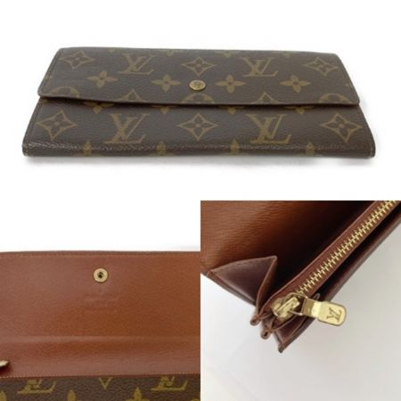  LOUIS VUITTON ルイヴィトン モノグラム ポルトフォイユサラ 旧型