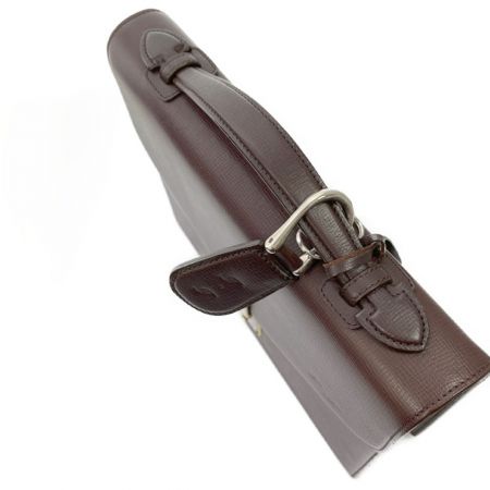  Somes Saddle ソメスサドル ハンドバッグ　イニシャル入（T.T） ブラウン