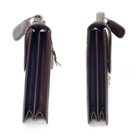  Somes Saddle ソメスサドル ハンドバッグ　イニシャル入（T.T） ブラウン