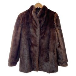 ◆◆  毛皮 MINK ミンクコート 11号　ホツレ有り ブラウン Bランク