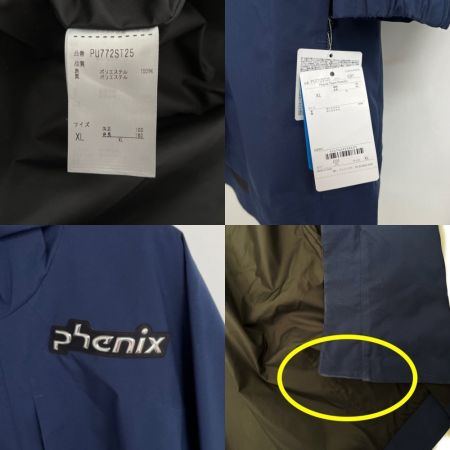  PHENIX フェニックス チームポンチョ　XL　 PU772ST25 ネイビー