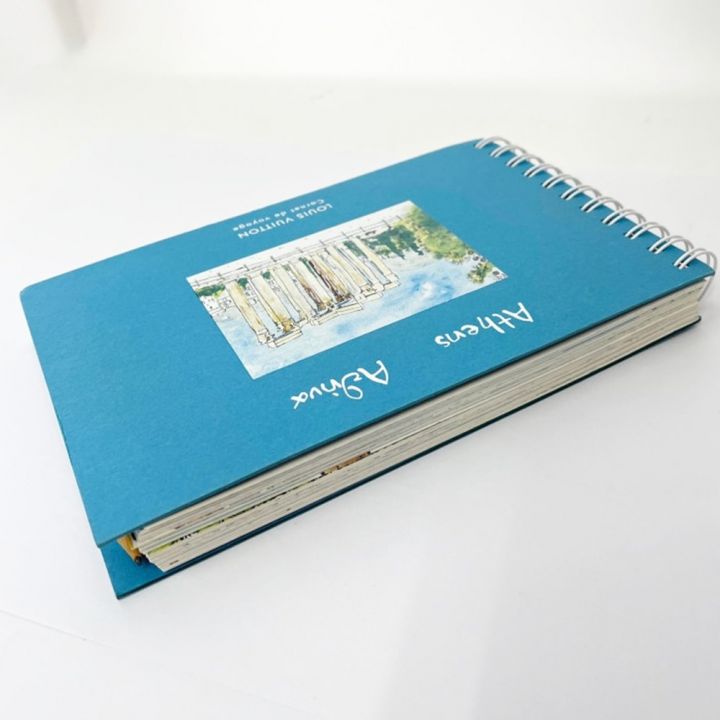 LOUIS VUITTON ルイヴィトン スケッチブック ブルー 日焼けあり 角傷み