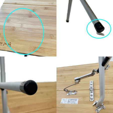  snowpeak スノーピーク ワンアクションローテーブル 竹 LV-100TR