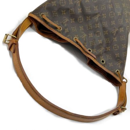  LOUIS VUITTON ルイヴィトン ハンドバッグ　トートバッグ　巾着型　モノグラム ノエ 　紐ちぎれ有 M42224