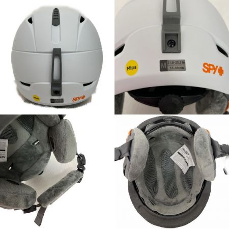  SPY スパイ　SENDER ホワイト スノーヘルメット SIZE M 55-59cm 21.6-23.2in 