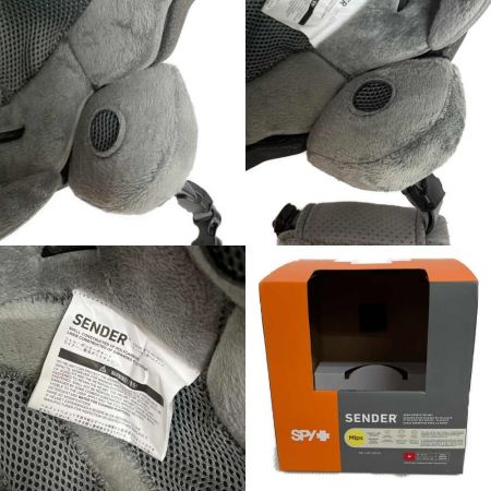  SPY スパイ　SENDER ホワイト スノーヘルメット SIZE M 55-59cm 21.6-23.2in 