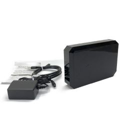 ◆◆ ADATA 外付けハードディスクドライブ　4TB AHM800U4T-COS ブラック Bランク