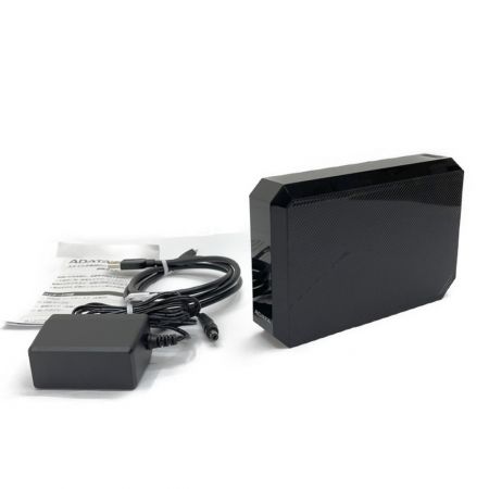  ADATA 外付けハードディスクドライブ　4TB AHM800U4T-COS ブラック