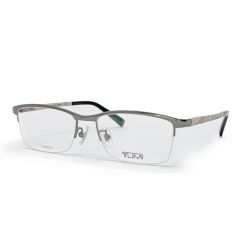 ◆◆ TUMI トゥミ 眼鏡フレーム　55□17-145　チタニウム VTU055J-55-0568 シルバー Aランク