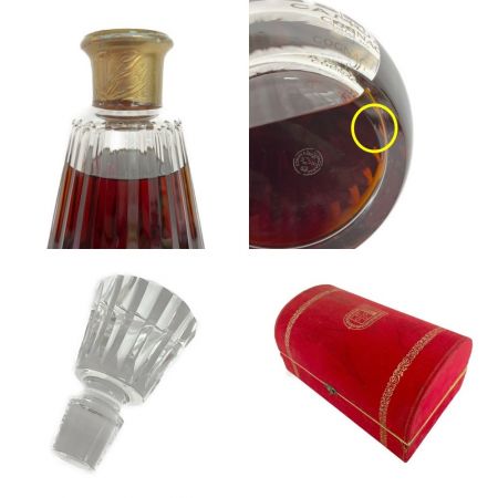   カミュ CAMUS　カラフェ バカラ　ブランデー コニャック　替え栓　箱付 未開栓