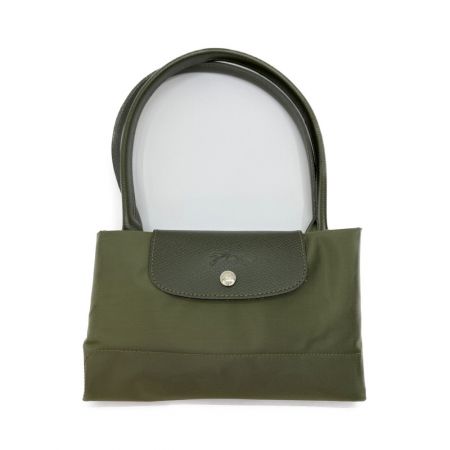  Longchamp ロンシャン プリアージュ トート　折り畳みバッグ カーキ