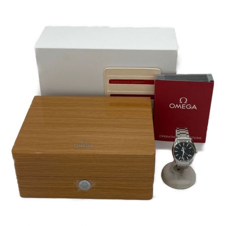  OMEGA オメガ シーマスターアクアテラ クォーツ 付属品完備  23110396006001 ※2023.3磨き・電池交換済