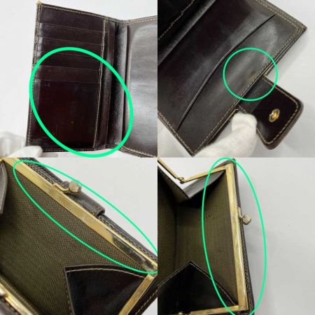  FENDI フェンディ 2つ財布 がま口財布　ズッカ T5687