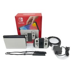 ◆◆ Nintendo ニンテンドウ スイッチ 有機ELモデル  XTJ50889959883キズ有 HEG-S-KAAAA(JPN) Aランク