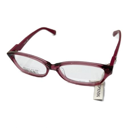  MAX&CO マックスアンドコー 眼鏡フレーム　53□15　140 305/F UCY ワイン色系　