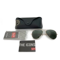 ◆◆ RAY-BAN レイバン サングラス　アビエーターAVIATOR LARGE METAL L0205 RB3025 Sランク