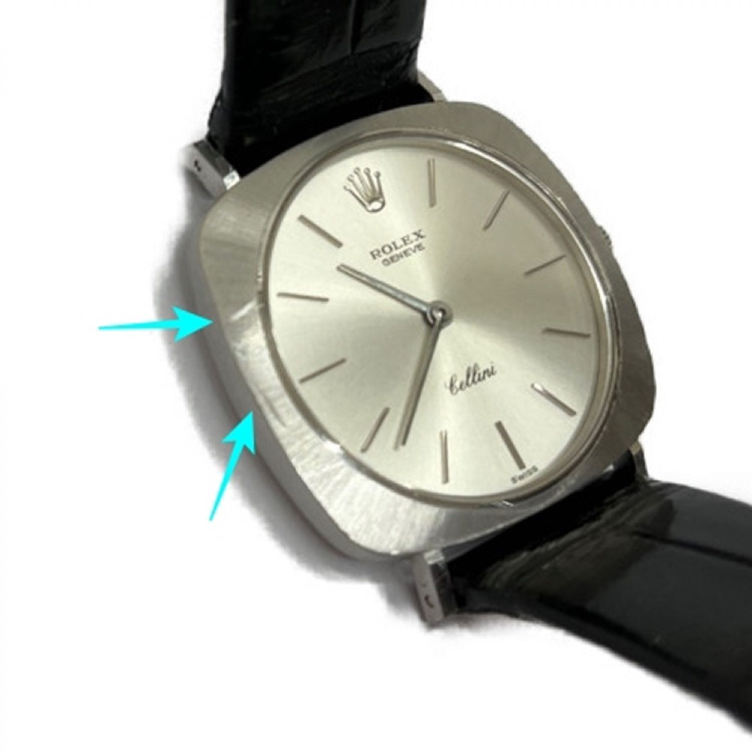 ROLEX チェリーニ k18 WG 手巻き 腕時計