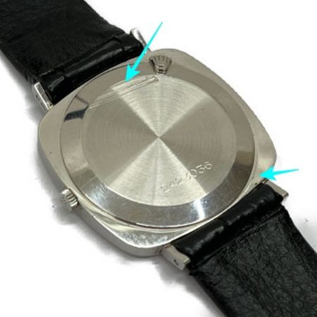  ROLEX ロレックス メンズ腕時計　チェリーニ 手巻き　K18WG 箱付 ベルト社外品 2423036