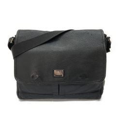 ◆◆ BURBERRY BLACK LABEL バーバリーブラックレーベル ッグ ショルダーバッグ ブラック Bランク