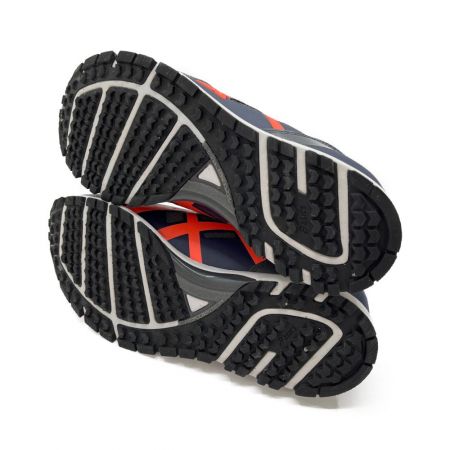  asics アシックス スノーターサー　26.5cm 1013A076 紺/オレンジ x ネイビー