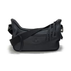 ◆◆ Vivienne Westwood ヴィヴィアン・ウエストウッド ショルダーバッグ ブラック Bランク