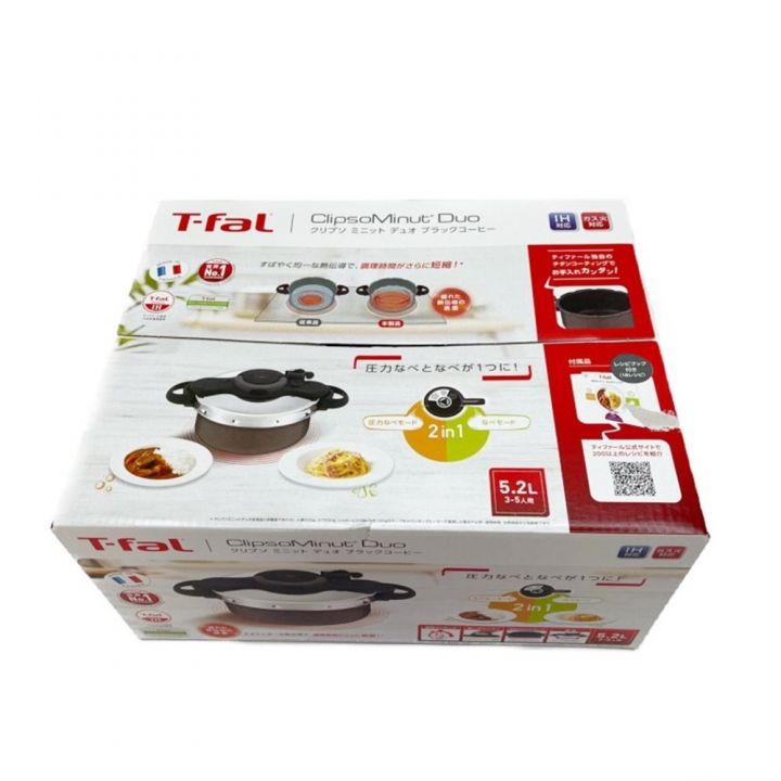T-fal　≪IH対応≫ 圧力鍋 「クリプソ ミニット イージー」(6L)　P4620769 レッド br\u003eT-fal ≪ＩＨ対応≫ 圧力鍋 「クリプソ ミニット イージー」（４