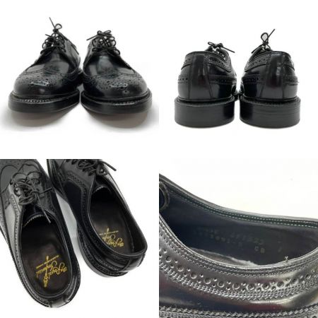  Royal Imperial フローシャイム　ロイヤルインペリアル　革靴　ウイングチップ　6　1/2　3E　25.5cm 691523 ブラック