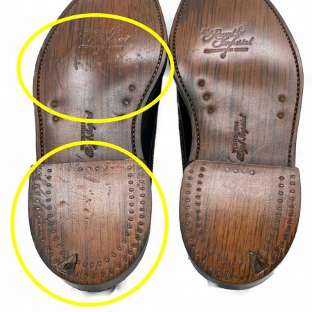  Royal Imperial フローシャイム　ロイヤルインペリアル　革靴　ウイングチップ　6　1/2　3E　25.5cm 691523 ブラック