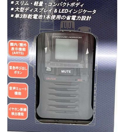  YAESU MUSEN 特定小電力トランシーバー SR70A