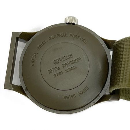  BENRUS 腕時計 クォーツ 箱付  ミリタリーウォッチ BR763