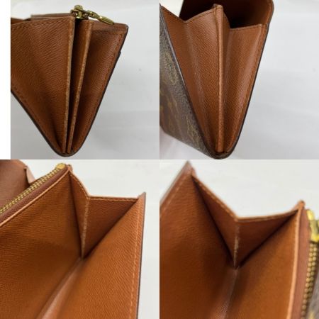  LOUIS VUITTON ルイヴィトン 長財布　モノグラム ポルトフォイユ・サラ(旧型) M61723 ※ベタつき/ほつれ有