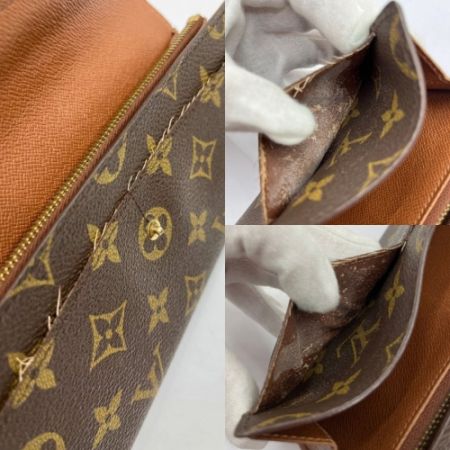  LOUIS VUITTON ルイヴィトン 長財布　モノグラム ポルトフォイユ・サラ(旧型) M61723 ※ベタつき/ほつれ有