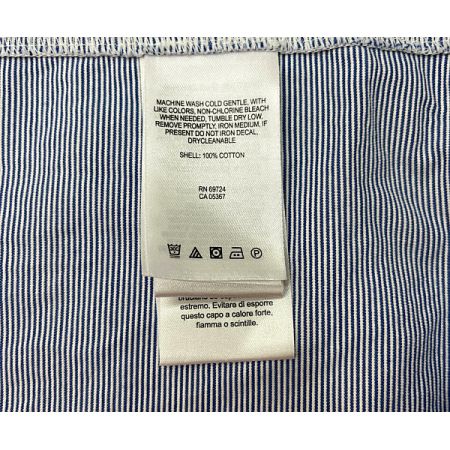  Columbia コロンビア コットンジャケット　フード付　ボーダー　Lサイズ RN69724 グレー×ブルー x グレー