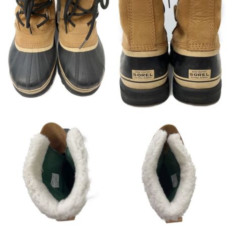  SOREL ソレル カリブー　バフ　スノーブーツ　27.0cm　US9 NM1000-281 バフ