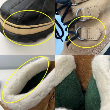  SOREL ソレル カリブー　バフ　スノーブーツ　27.0cm　US9 NM1000-281 バフ