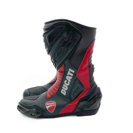  DUCATI レーシングブーツ　サイズ43 ブラック x レッド