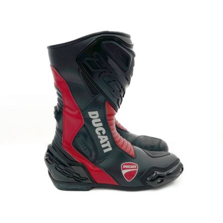  DUCATI レーシングブーツ　サイズ43 ブラック x レッド