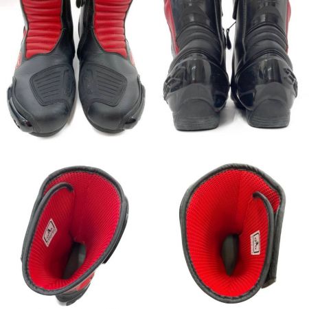  DUCATI レーシングブーツ　サイズ43 ブラック x レッド