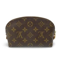 ◆◆ LOUIS VUITTON ルイヴィトン モノグラム ポシェット・コスメティック 劣化ハガレ有  M47515 Bランク