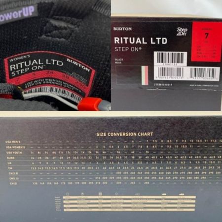  BURTON バートン  RITUAL LTD STEP ON　スノーボードブーツ　 ブラック×ピンク x ピンク
