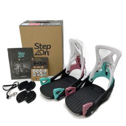 ◆◆ BURTON バートン レディース STEP ON　BINDINGS　ビンディング　バインディング ブラック×マルチカラー x マルチカラー Aランク