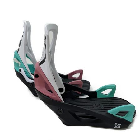  BURTON バートン レディース STEP ON　BINDINGS　ビンディング　バインディング ブラック×マルチカラー x マルチカラー