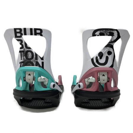  BURTON バートン レディース STEP ON　BINDINGS　ビンディング　バインディング ブラック×マルチカラー x マルチカラー