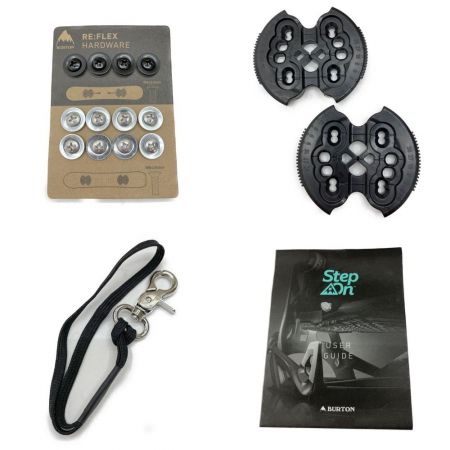  BURTON バートン レディース STEP ON　BINDINGS　ビンディング　バインディング ブラック×マルチカラー x マルチカラー